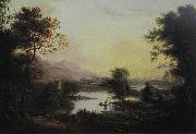 Alexander Nasmyth A Highland Loch Landscape oil on canvas